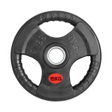 Диск 51 мм. обрезиненный с 3-мя хватами 15 кг, VictoryFit VF-S511500