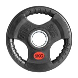 Диск 51 мм. обрезиненный с 3-мя хватами 5 кг, VictoryFit VF-S510500