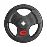 Диск 31 мм. обрезиненный с 3-мя хватами 10 кг, VictoryFit VF-S251000