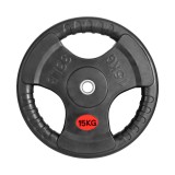 Диск 31 мм. обрезиненный с 3-мя хватами 15 кг, VictoryFit VF-S251500