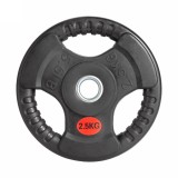 Диск 31 мм. обрезиненный с 3-мя хватами 2,5 кг, VictoryFit VF-S250250