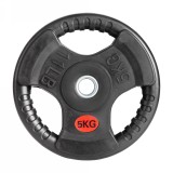 Диск 31 мм. обрезиненный с 3-мя хватами 5 кг, VictoryFit VF-S250500
