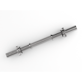 Гриф гантельный UNIX Fit 41 см / 25 мм хромированный