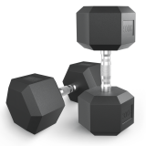 Гантель гексагональная UNIX Fit обрезиненная 30 кг / шт. Гантель гексагональная UNIX Fit обрезиненная 30 кг / шт.