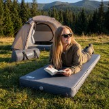 Матрас самонадувающийся UNIX Camp 195х80х10 см серый Матрас самонадувающийся UNIX Camp 195х80х10 см серый