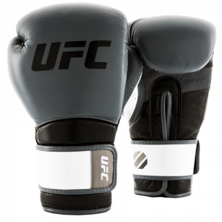 UFC Перчатки MMA для работы на снарядах серые - 14 Oz UFC Перчатки MMA для работы на снарядах серые - 14 Oz