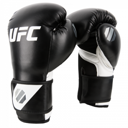 UFC Pro Fitness Перчатки тренировочные для спарринга черные - 6 Oz