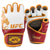 UFC True Thai MMA Перчатки красные/белые, размер M