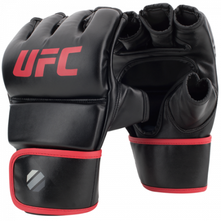 UFC Перчатки MMA тренировочные 6 унций чёрные S/M