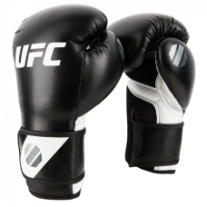 UFC Pro Fitness Перчатки тренировочные для спарринга черные - 8 Oz