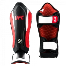 UFC Защита голени с защитой подъема стопы черная - L/XL