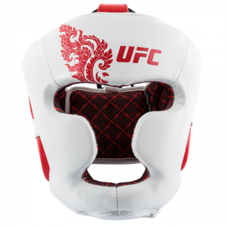 UFC Premium True Thai Шлем для бокса, цвет белый, размер L UFC Premium True Thai Шлем для бокса, цвет белый, размер L