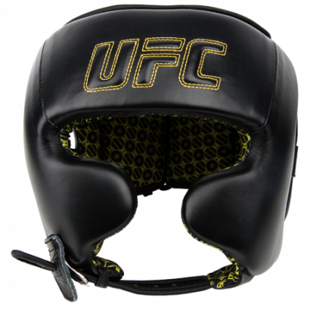 UFC Шлем с защитой щек на шнуровке черный - L\XL UFC Шлем с защитой щек на шнуровке черный - L\XL