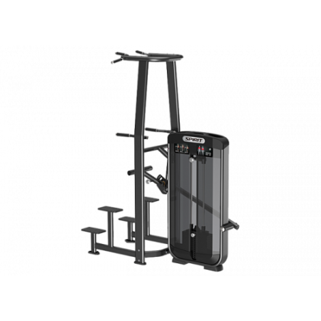 Отжимание/подтягивание с отягощением SPIRIT SP-3517 со стеком 90 кг