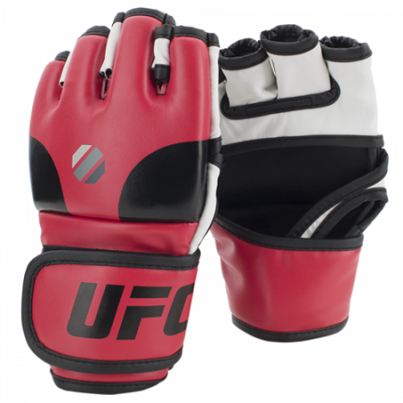 Перчатки MMA тренировочные с открытой ладонью S/M - R UFC