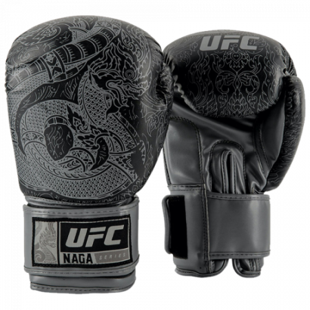 Перчатки для бокса UFC PRO Thai Naga 16 Oz - черные