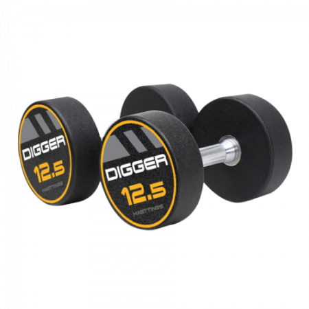 Комплект полиуретановых гантелей 10 пар от 12,5 до 35кг Hasttings Digger HD51D4C-12,5-35 Комплект полиуретановых гантелей 10 пар от 12,5 до 35кг Hasttings Digger HD51D4C-12,5-35