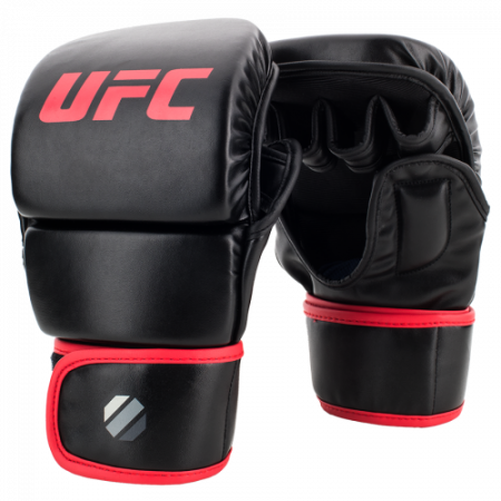 UFC Перчатки MMA для спарринга 8 унций черные S/M UFC Перчатки MMA для спарринга 8 унций черные S/M
