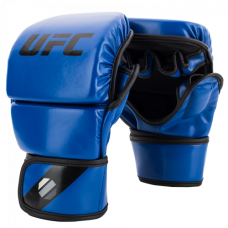 UFC Перчатки MMA для спарринга 8 унций синие L/XL