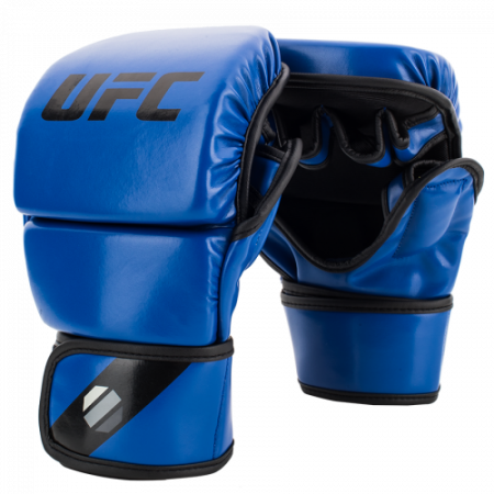 UFC Перчатки MMA для спарринга 8 унций синие L/XL UFC Перчатки MMA для спарринга 8 унций синие L/XL