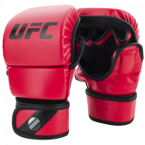 UFC Перчатки MMA для спарринга 8 унций красные S/M