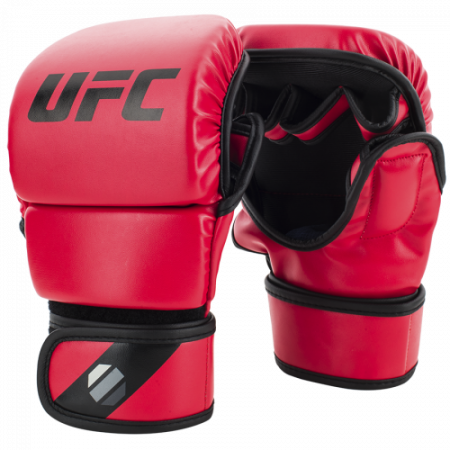 UFC Перчатки MMA для спарринга 8 унций красные L/XL