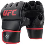 UFC Перчатки MMA тренировочные 6 унций чёрные L/XL