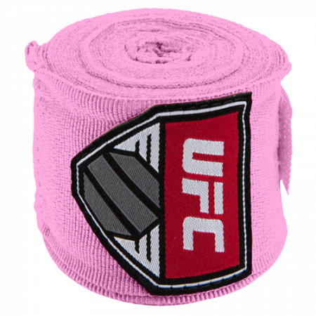 UFC Бинт боксерский 4,5 м розовый UFC Бинт боксерский 4,5 м розовый