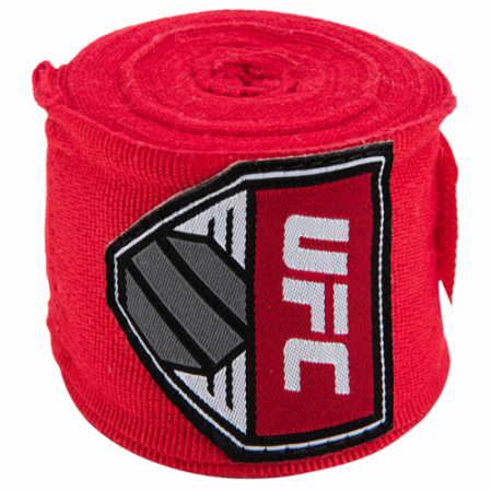 UFC Бинт боксерский 4,5 м красный UFC Бинт боксерский 4,5 м красный