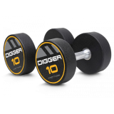 Комплект полиуретановых гантелей 10 пар от 2,5 до 25 кг Hasttings Digger HD51D4C-2,5-25