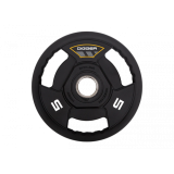 Диск олимпийский полиуретановый 3-х хватовый 5кг Hasttings Digger HD51C3A-5