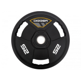 Диск олимпийский полиуретановый 3-х хватовый 25кг Hasttings Digger HD51C3A-25