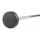 Штанга неразборная обрезиненная 10 кг. Прямой гриф. VictoryFit VF-DX4100 Штанга неразборная обрезиненная 10 кг. Прямой гриф. VictoryFit VF-DX4100