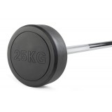 Штанга неразборная обрезиненная 25 кг. Прямой гриф. VictoryFit VF-DX4250 Штанга неразборная обрезиненная 25 кг. Прямой гриф. VictoryFit VF-DX4250