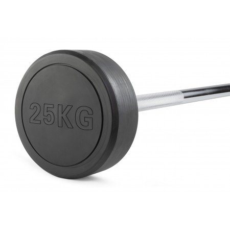 Штанга неразборная обрезиненная 25 кг. Прямой гриф. VictoryFit VF-DX4250 Штанга неразборная обрезиненная 25 кг. Прямой гриф. VictoryFit VF-DX4250