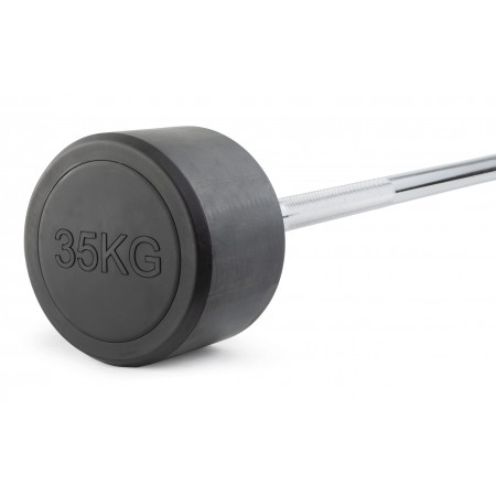 Штанга неразборная обрезиненная 35 кг. Прямой гриф. VictoryFit VF-DX4350 Штанга неразборная обрезиненная 35 кг. Прямой гриф. VictoryFit VF-DX4350