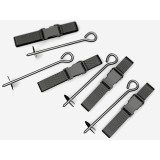 Колья для крепления батута к земле UNIX Line (4 шт.) Колья для крепления батута к земле UNIX Line (4 шт.)