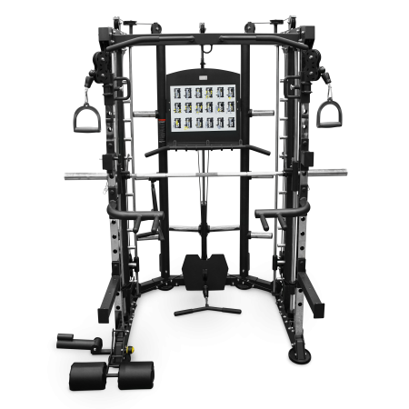 Многофункциональный силовой комплекс нагружаемый дисками профессиональный BRONZE GYM TRUCK