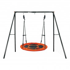 Качели уличные с воротами UNIX Line 100 см Orange Качели уличные с воротами UNIX Line 100 см Orange