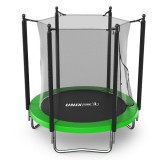 Батут UNIX Line Simple 6 ft (183 см) с внутренней защитной сеткой, зеленый Батут UNIX Line Simple 6 ft (183 см) с внутренней защитной сеткой, зеленый