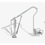 Подъемник для инвалидов для бассейна "ЕНИСЕЙ" ИПБ-170Э (электрический привод с аккумулятором)