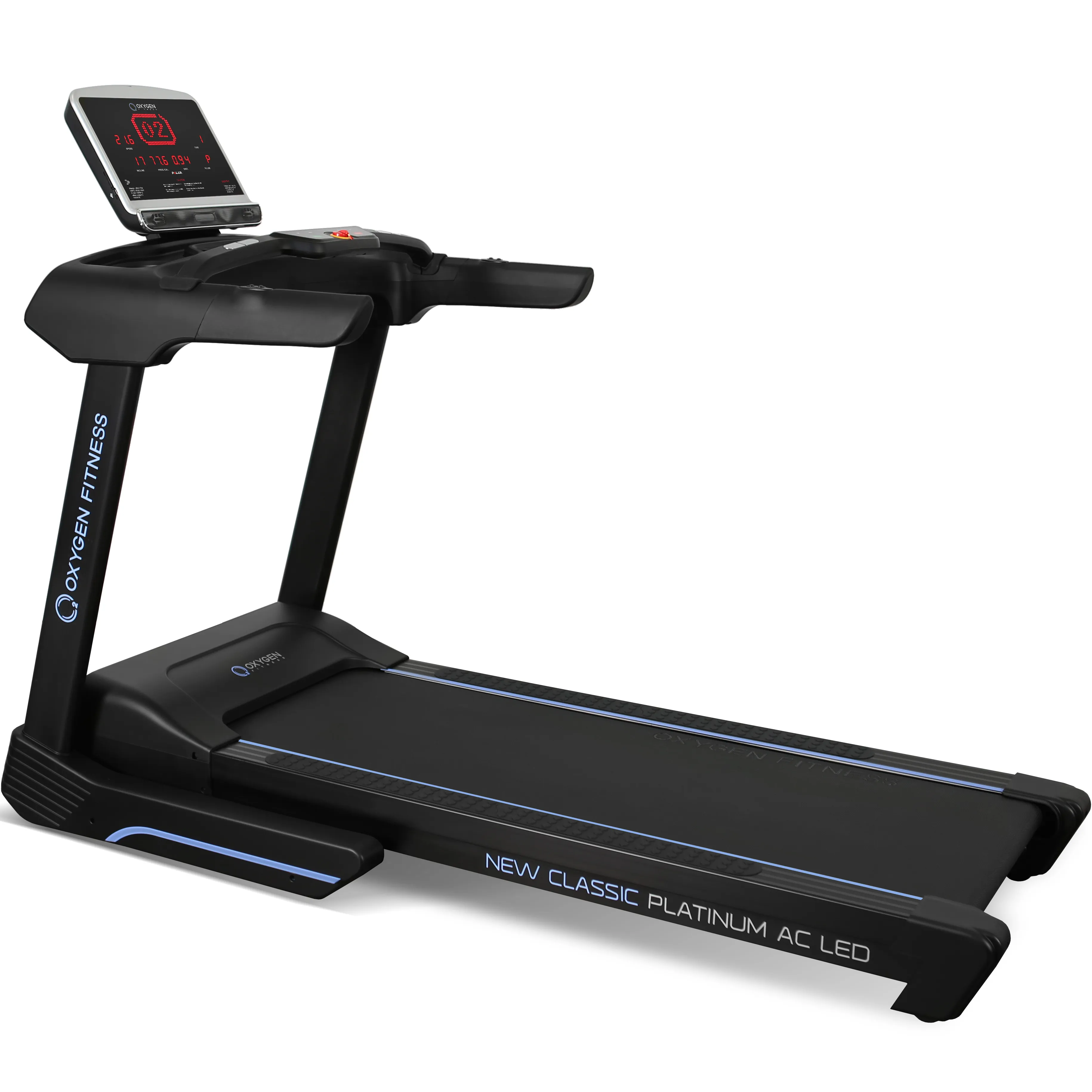 Беговая дорожка полупрофессиональная OXYGEN FITNESS NEW CLASSIC PLATINUM AC LED