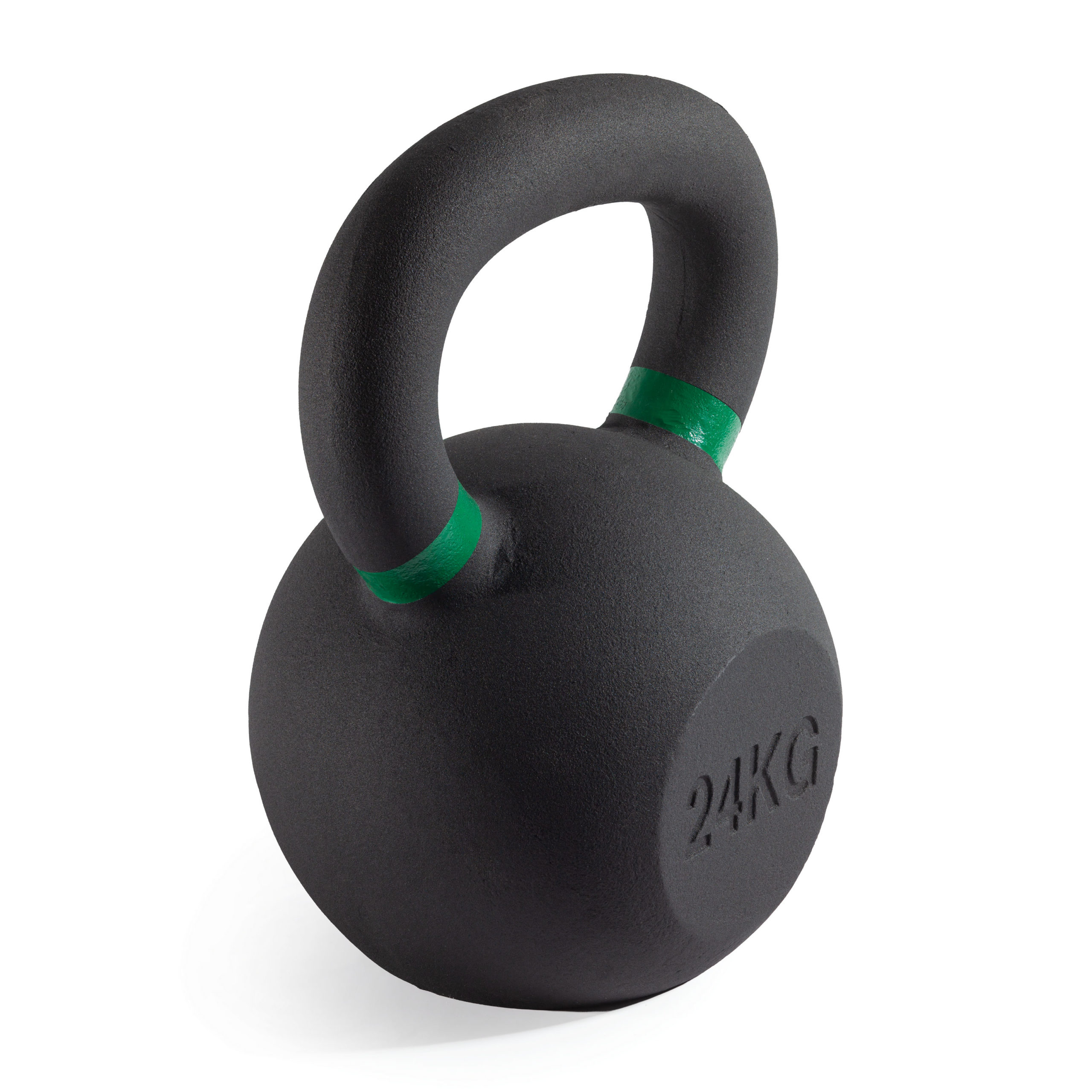 Гиря чугунная с цветным кольцом 24 кг (модель: К-3) VictoryFit VF-KCR240
