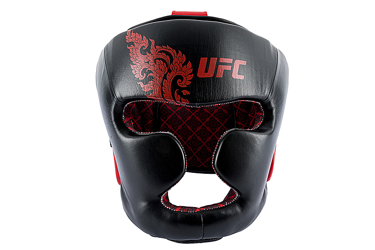 UFC Premium True Thai Шлем для бокса, цвет черный, размер S