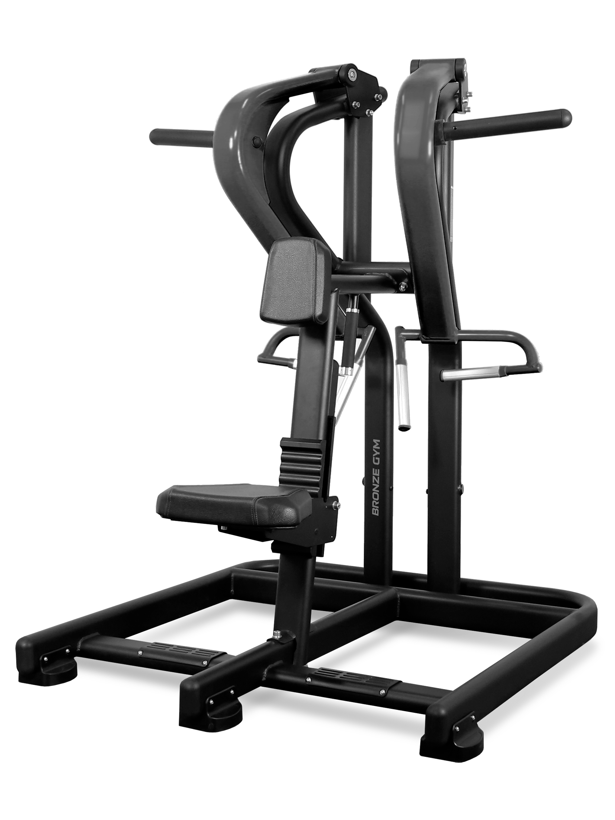 Горизонтальная тяга BRONZE GYM PL-1702, черный