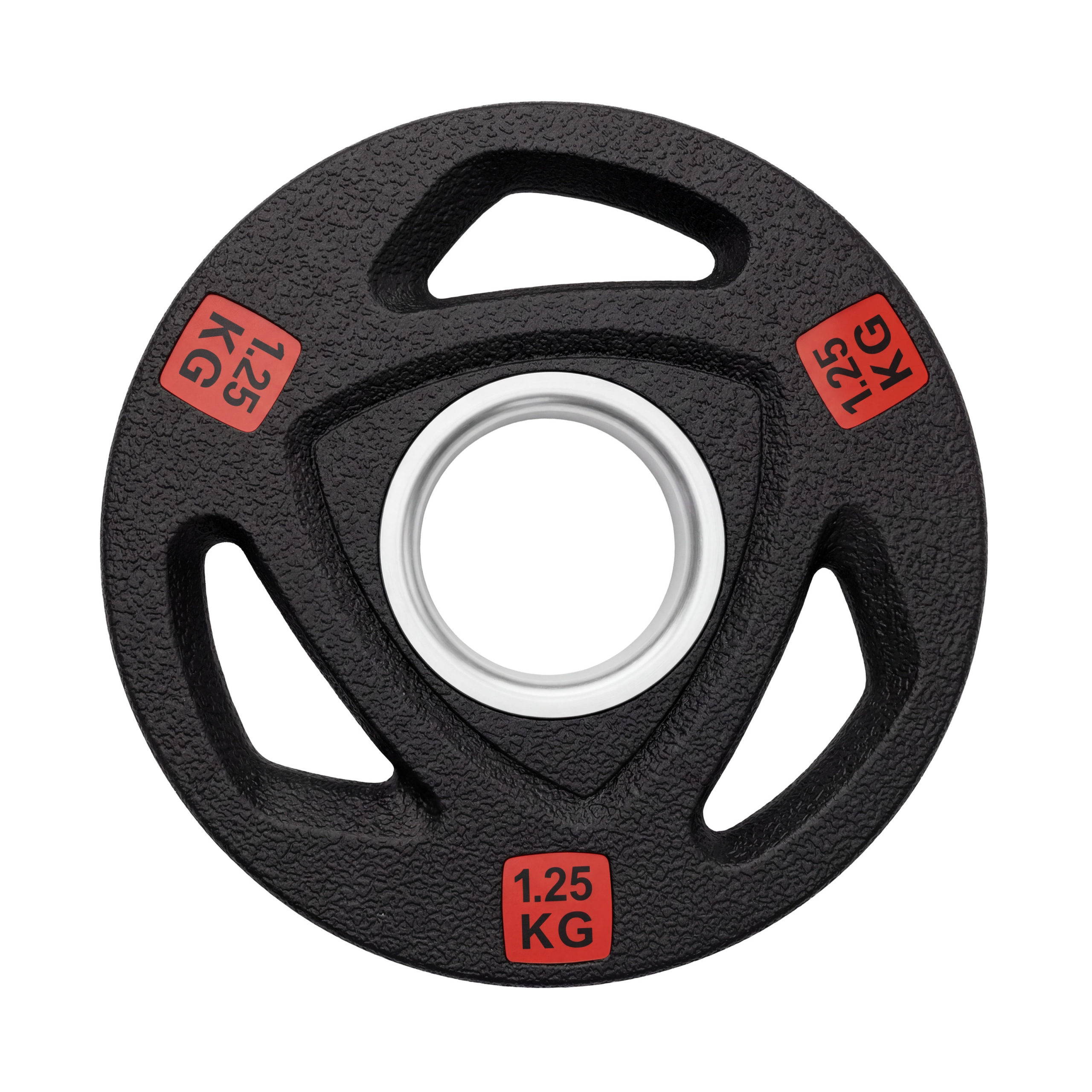 Диск 51 мм. NEO обрезиненный с 3-мя хватами 1,25 кг, VictoryFit VF-ST510125