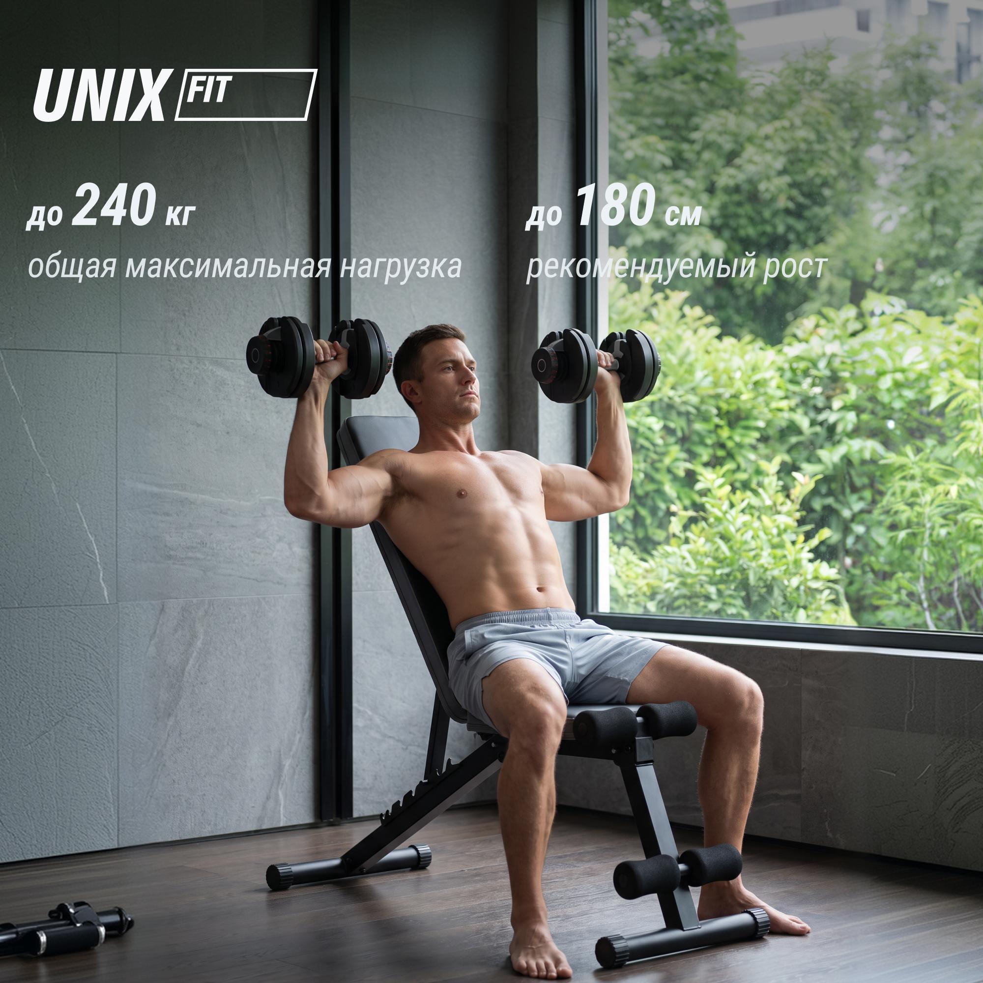 Скамья силовая универсальная UNIX Fit Bench 110