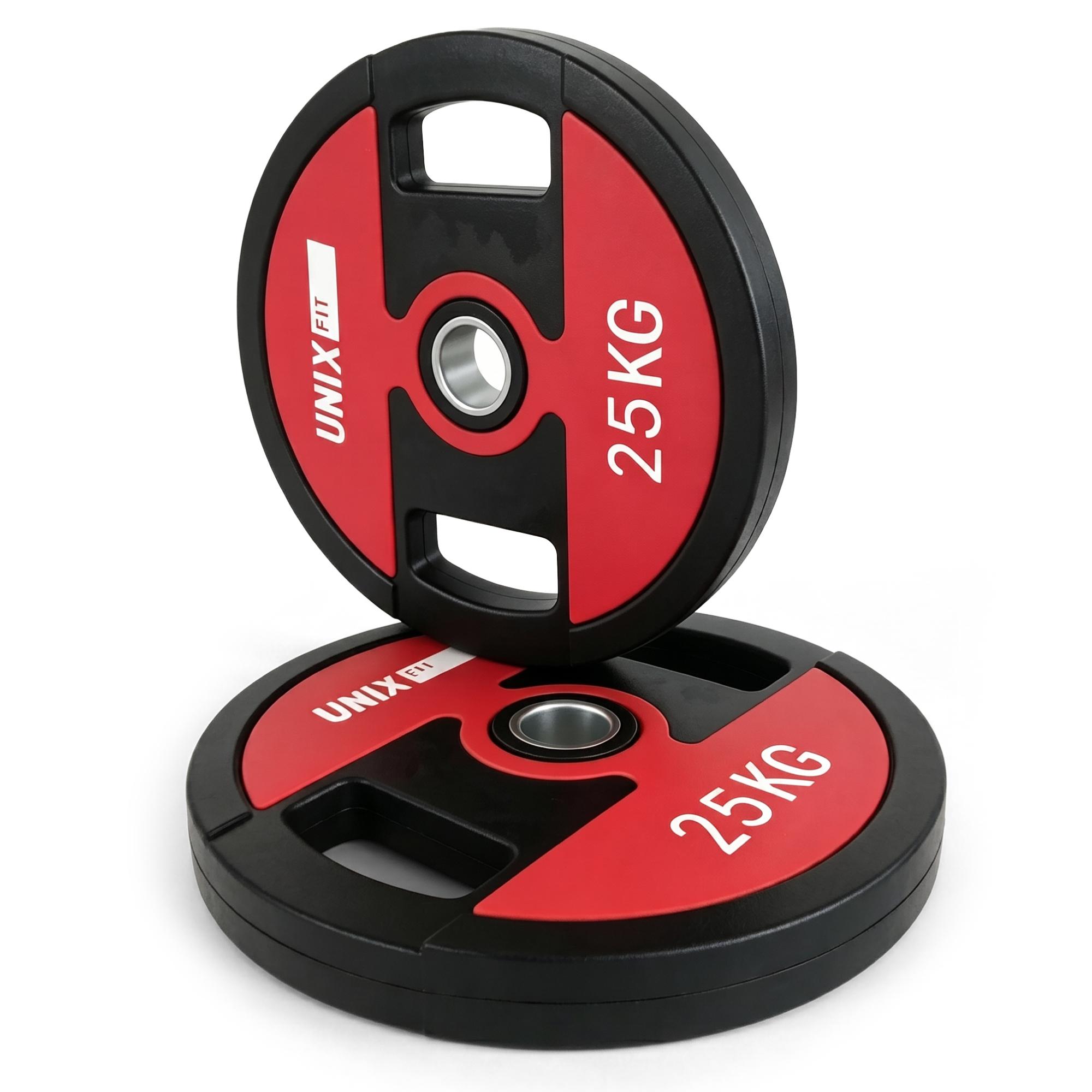 Диск уретановый c хватом UNIX Fit PRO 25 кг, 51 мм, 1 шт.