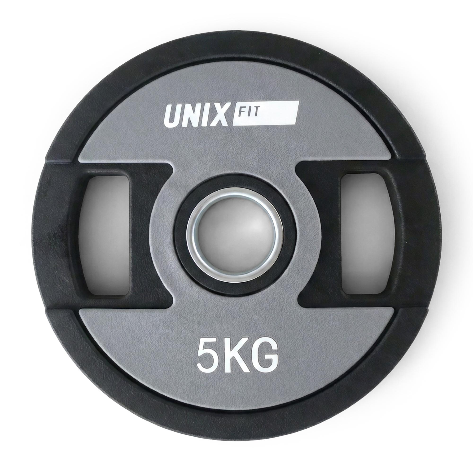 Диск уретановый c хватом UNIX Fit PRO 5 кг, 51 мм, 1 шт.