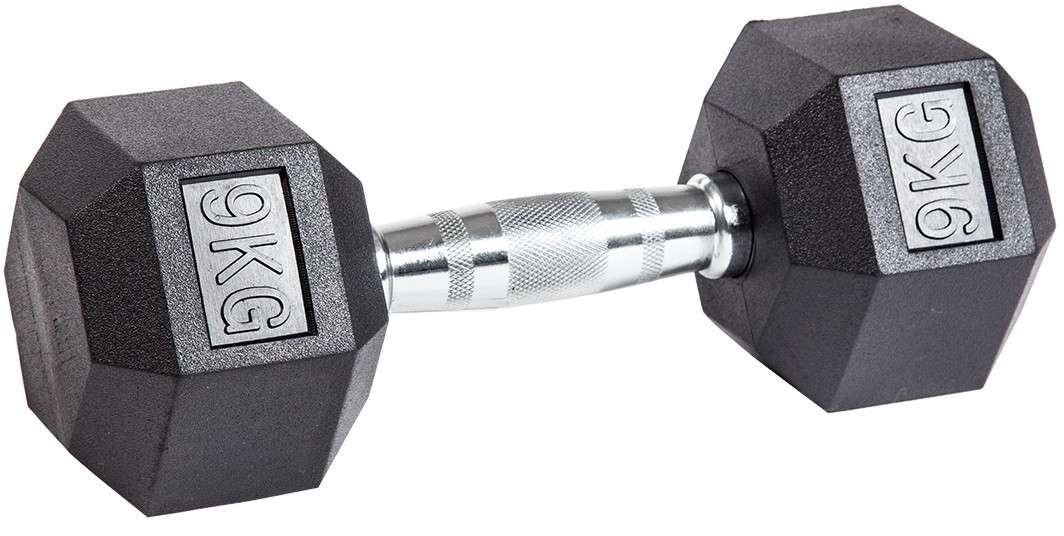 Гантель неразборная гексагональная VF-H090 (9 кг)